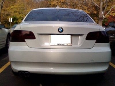 F & B LED LIGHTS 12 by 48 Inches Self Adhesive Headlight, Tail Lights, Fog Lights Tint Vinyl Film (12 X 48, Dark Black) - Image 3